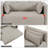 Oversized 42.5" Extra Wide Manual Recliner Breathalbe Leather-1508240148