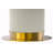 Murtis Round Glass Top Metal Base Dining Table-164901048-160951855