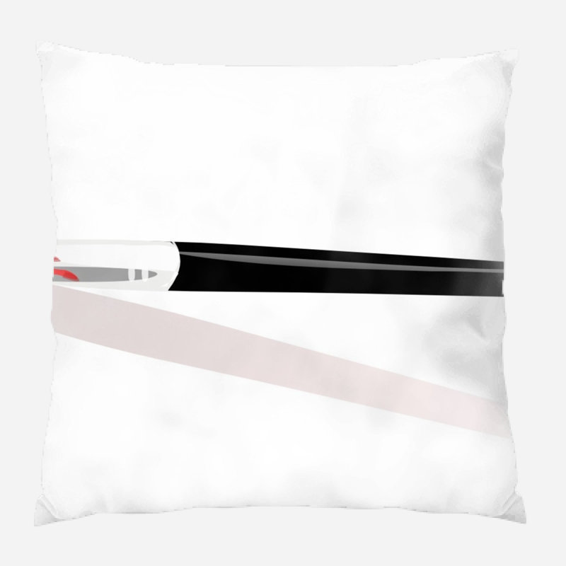 Coussin décoratif paint Valentino, Microsuède, Intérieur