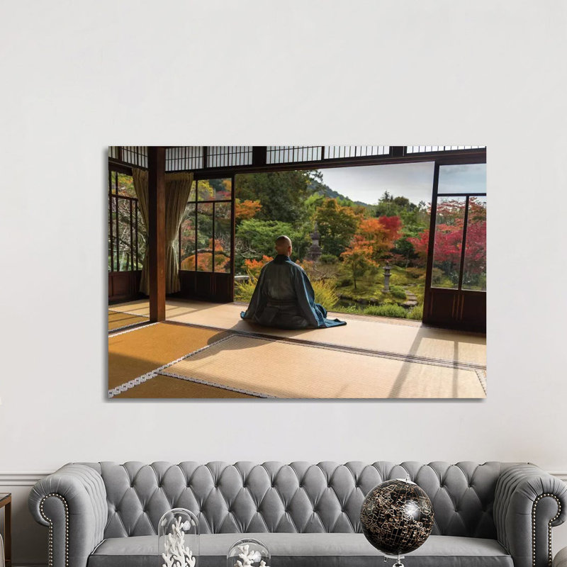Meditation by Marc Pelissier - Print on Canvas, 66.04 cm H x 45.72 cm W x 3.175 cm D, Wrapped Canvas