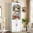 71"x 28"W Standard Bookcase with 3-Tiers Shelf and Drawer for Living Room,Office-812499416