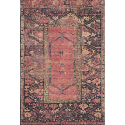 Premium Machine Washable Lubbers AMF1727 Global Rug