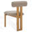 Dellar Boucle Upholstered Back Dining Chair-1200011530