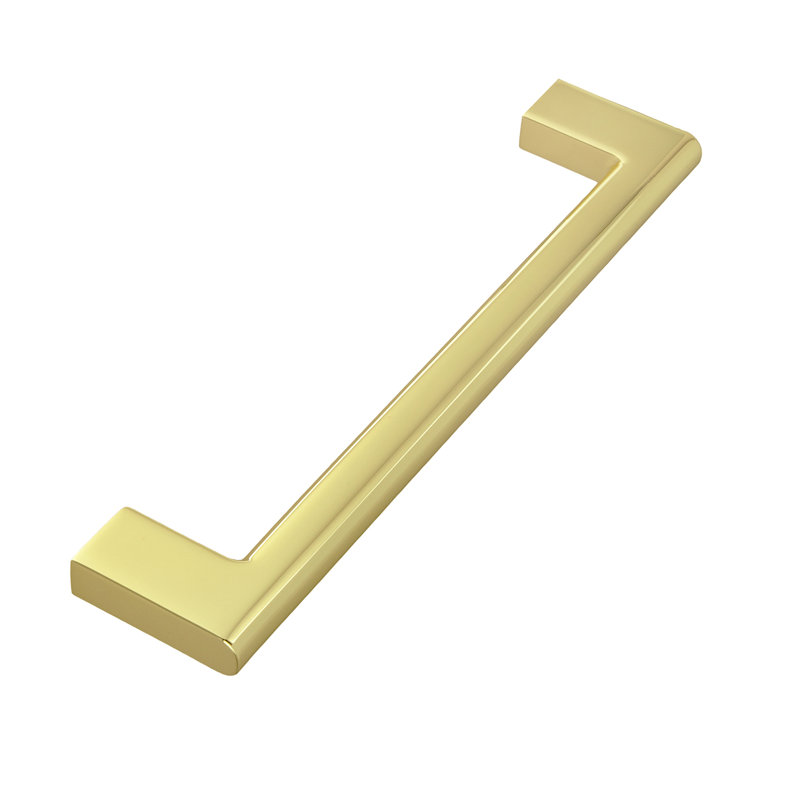 Poignée barre 6 po Vail, Or poli, 6"