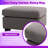 Upholstered Ottoman with Birch Wood Legs-797309471