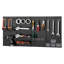Metal Pegboard Panels 4 Pcs 24" x 12" Wall Organizer for Garage Tool Storage