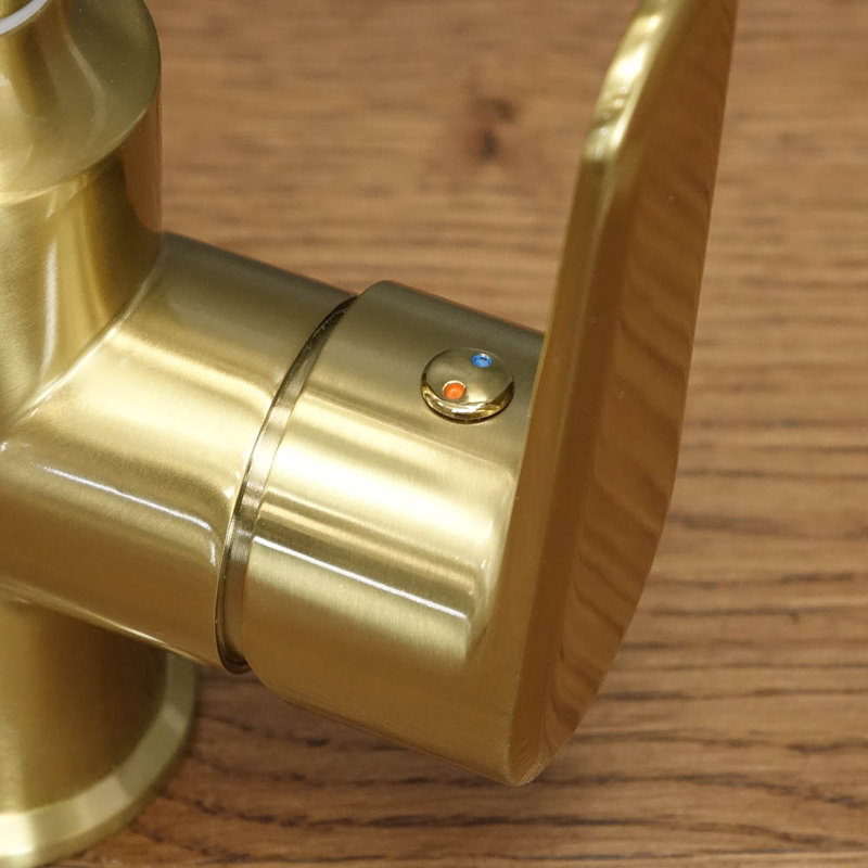 Belfry Kitchen Kitchen Faucet, Gold