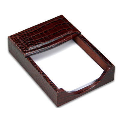Jestude Leather Memo Pad Holder
