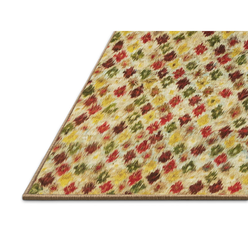 Tapis abstrait moderne 2566, Rectangle de 5 pi x 8 pi