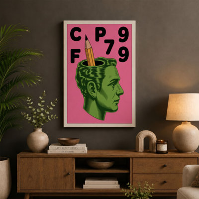 Creative Mind Pop Art - Wrapped Canvas