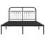 Vidaxl Bed Frame with Metal Headboard-101310396-101310387