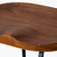 Ensemble de siège de selle en bois massif avec repose-pieds Alazia-412286969-412286971-412286919