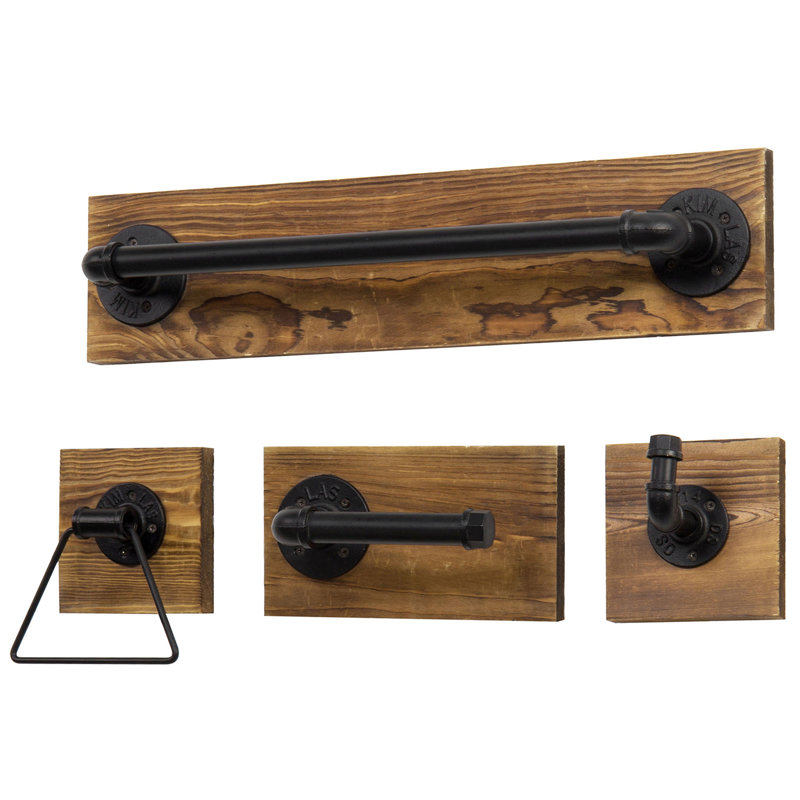 4 - Piece Bathroom Hardware Set