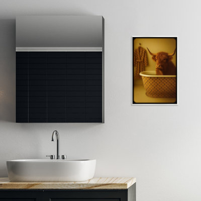 Couture Highland in Luxury Tub Wall Plaque, design by Grotto Studios
