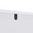 White Tall Storage Cabinet With Two Drawers For Bathroom Or Office | Gift Idea