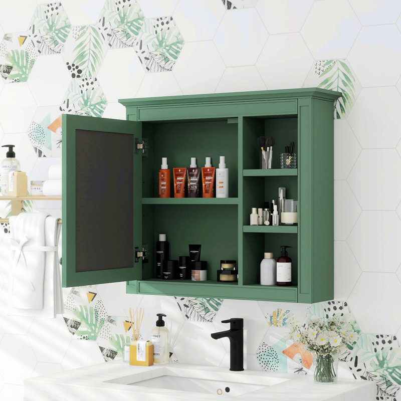 Cabine de salle de bain Jahidul, Vert