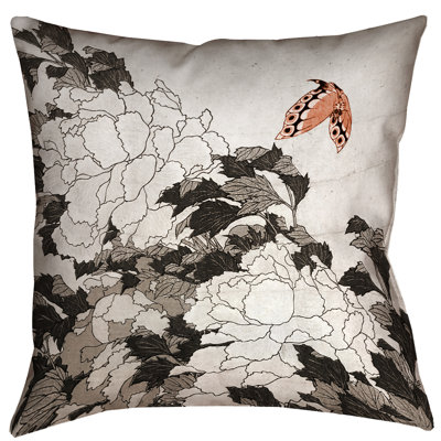 Housse de coussin en lin Katsushika Hokusai