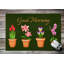 Non-Slip Floral Outdoor Doormat