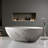 67" Solid Surface Freestanding Bathtub
