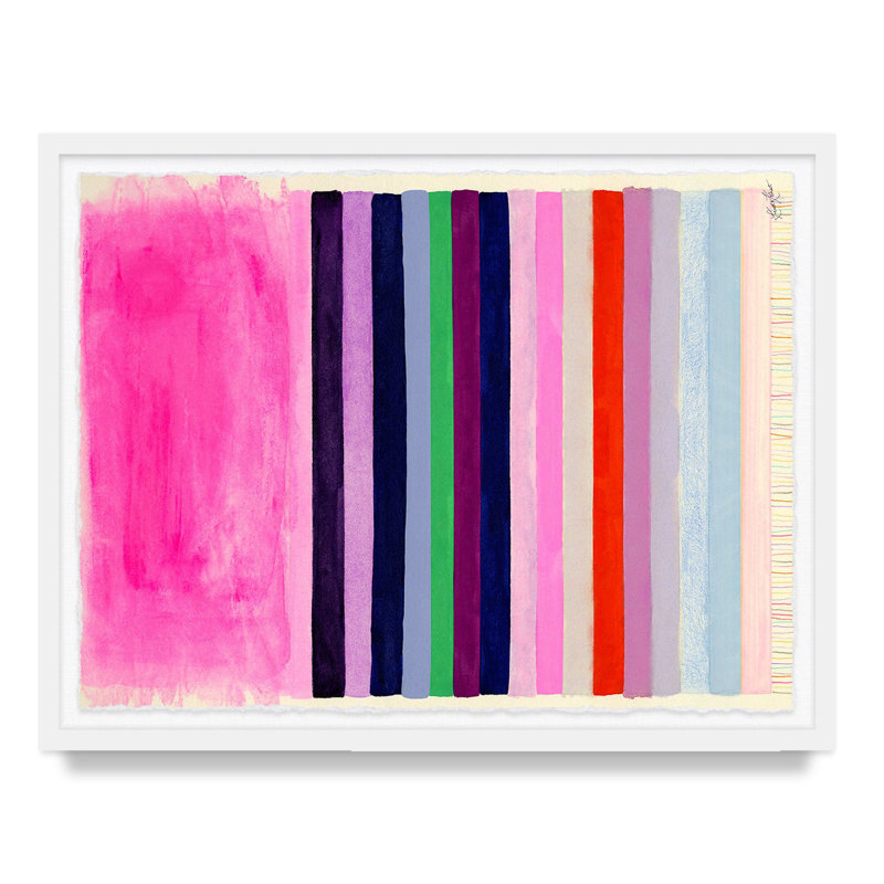 Dance Party By Kristi Kohut, White Wood, 18" H x 24" W