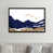 Dark Rustic Wood Framed Canvas