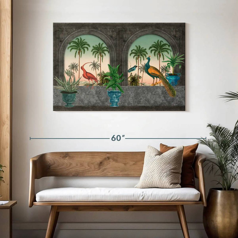 Brampt Palace Of The Sultan, 30" H x 45" W