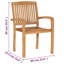 4 chaises de patio empilables avec coussins vidaXL-1702363557