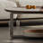 Coffee Table Set 2-Piece Modern Living Room Table Set Leather Coffee Table Round Nesting Table Set