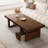 Modern simple rectangular coffee table living room-106325120