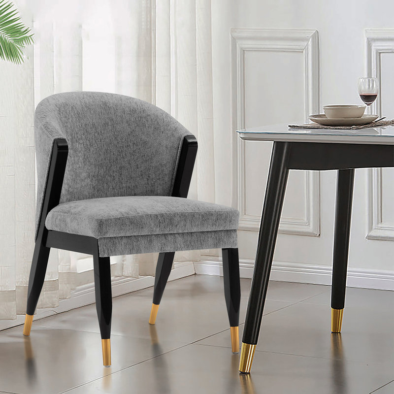 Chaise de salle à manger Ola, Gris
