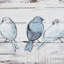 Décoration de planche de bois peinte à la main grise et blanche, l 30 po x H 12 po x P 1,5 po, grandeur inspirée, art mural de Summers 'Art, In & White, Style By Summers