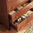 Simple Amber Solid Wood Accent Chest