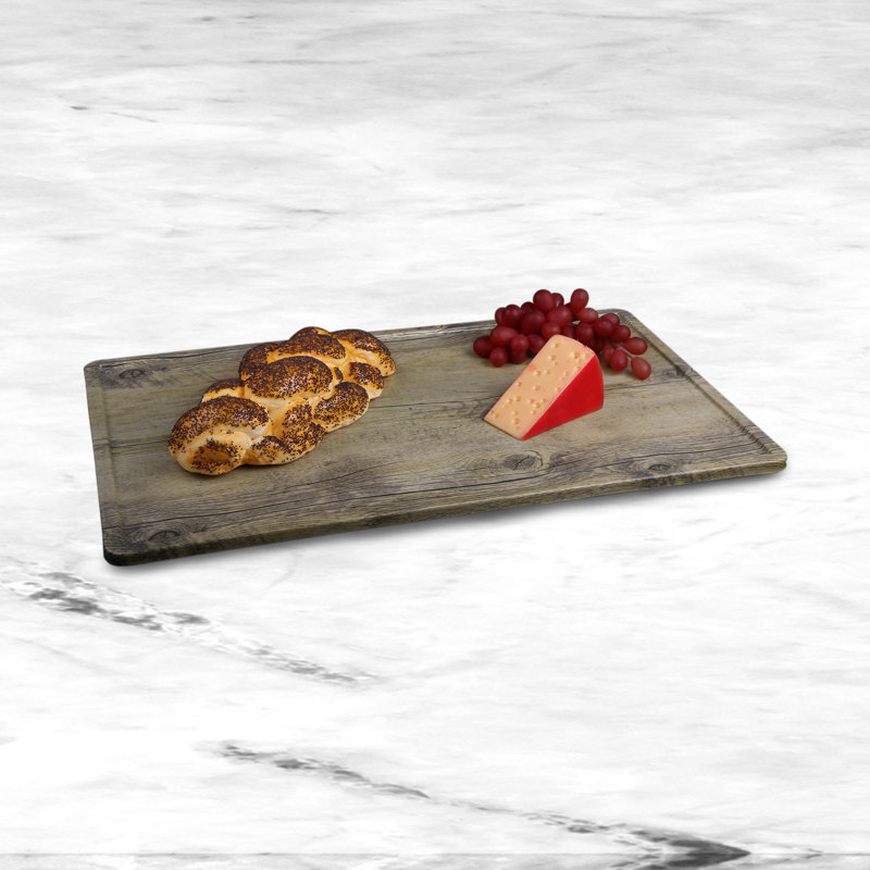 Planche à fromage en mélamine Fo Bwa, Bois flotté, H 0,63 po x l 20 po x P 12 po