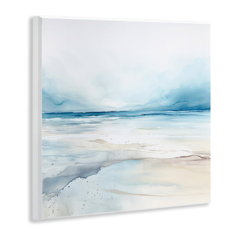 Art nautique abstrait sur bois par Irena Orlov