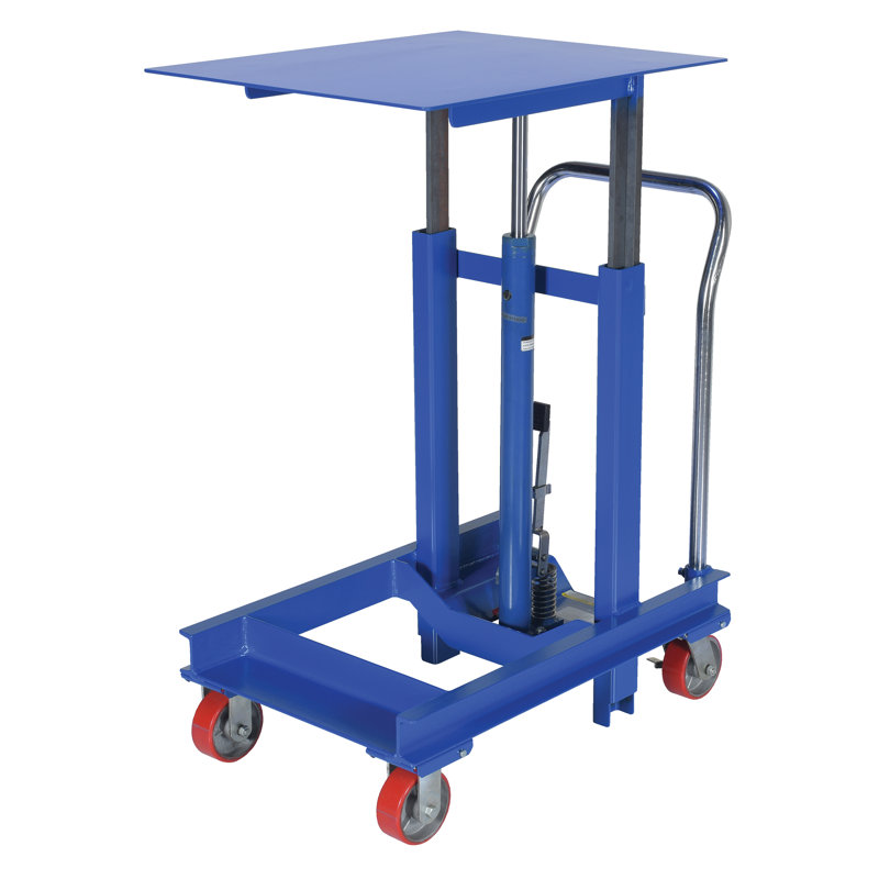 24'' W Utility Cart with Wheels, 37.69" H x 24" W x 36.5" D