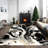 Galaxy Series Abrstract Black/Gray/Ivory/Beige Area Rug-1226895920