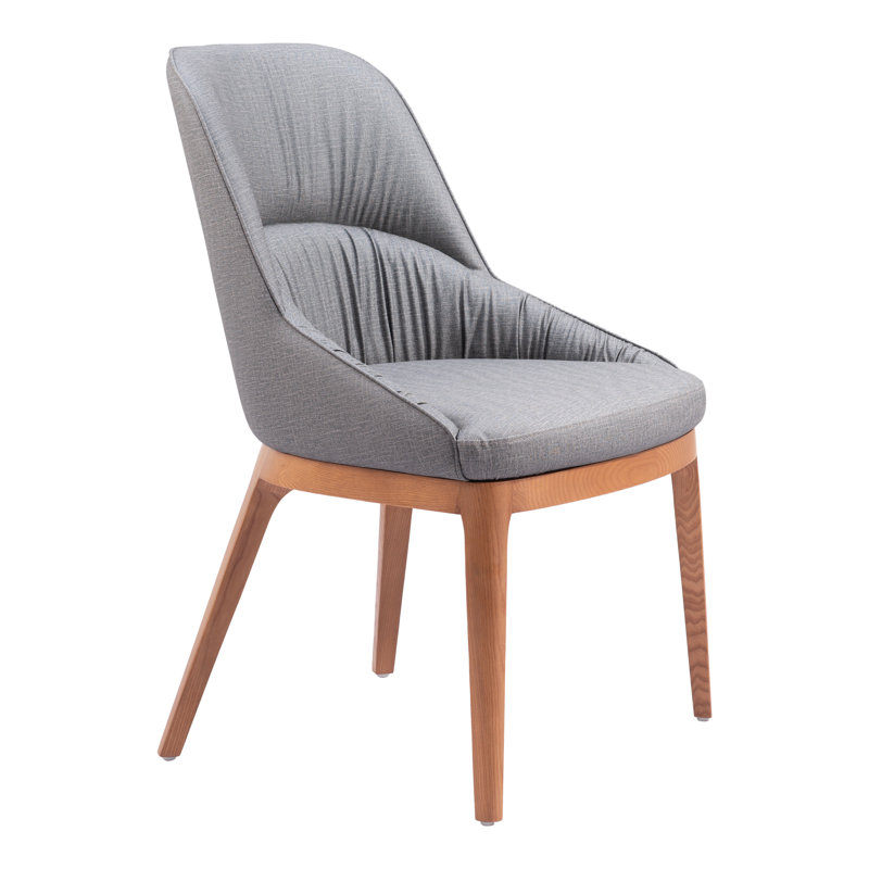 Ensemble de chaises Sayeeda (ensemble de 2), Gris ardoise