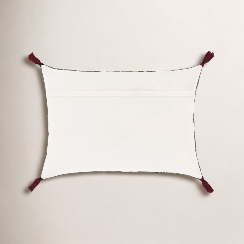 Gordon Tassels Throw Pillow, Down