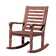 Borrero Kids Personalized 10.39'' Wood Rocking Chair and Ottoman