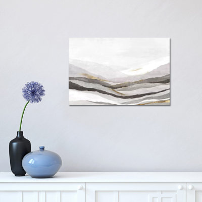 «Far Away Land II Neutral Version» par Eva Watts - impression sur toile tendue
