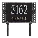 Boston Personalized Standard 2-Line Lawn Address Sign