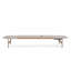 Ensemble de 2 chaises longues d'extérieur, aluminium