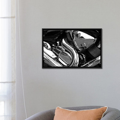 Lyall «Engine Grayscale II», reproduction de photo sur toile