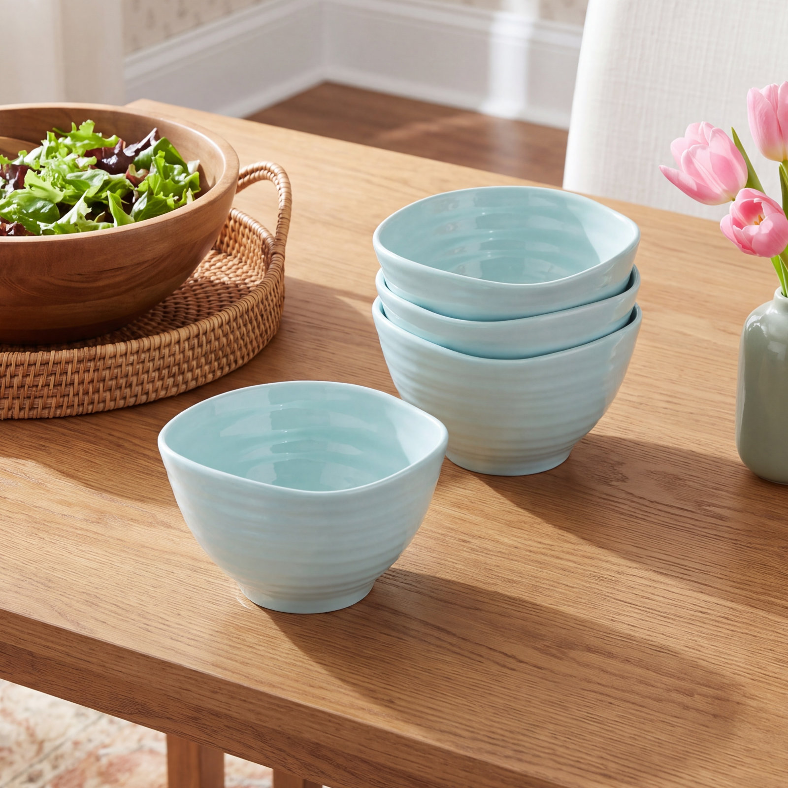 Sophie Conran Porcelain Rice Bowl, Celadon