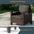 Liljenquist 5 Piece PE Wicker Patio Conversation Set with Ottoman-110098653