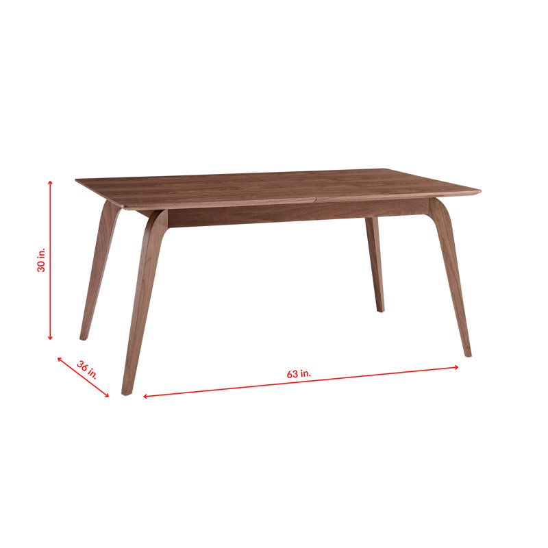 Corder Extendable Solid Wood Dining Table