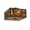 Rustic Lodge 2 - Light Semi Flush Mount