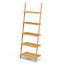 71''H X 25.5''W  5-Tier Ladder Bookcase 