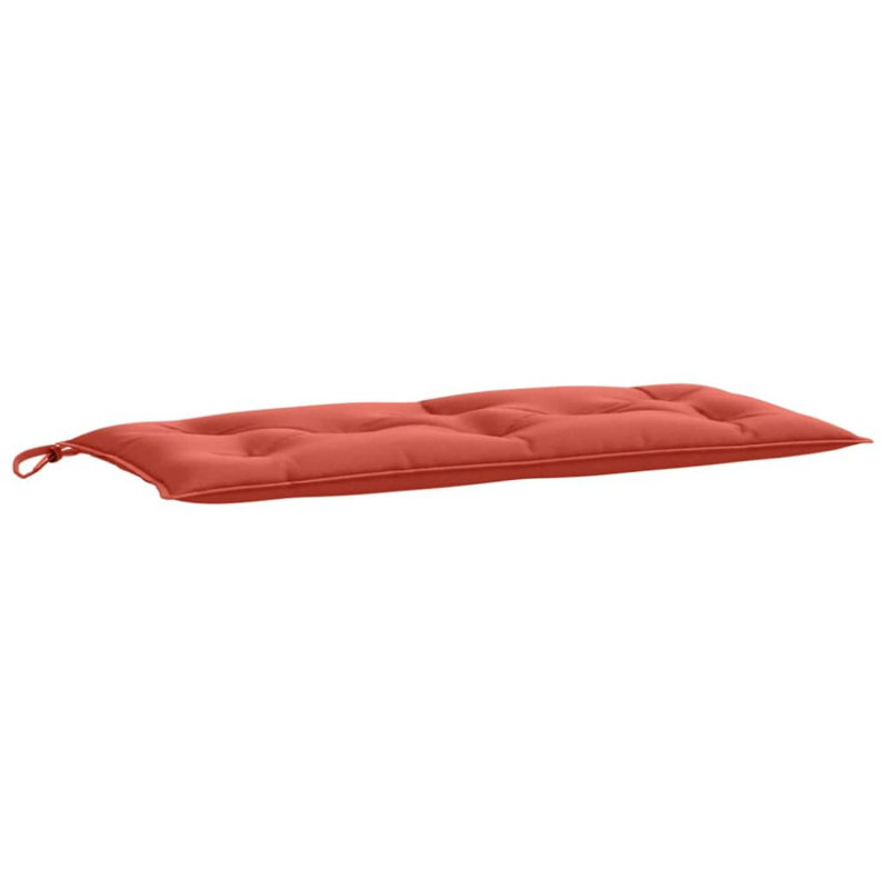 Ebern Designs Garden Bench Cushion 2.8" Fabric, Melange Red, 39.3" x 19.7" x 2.8"