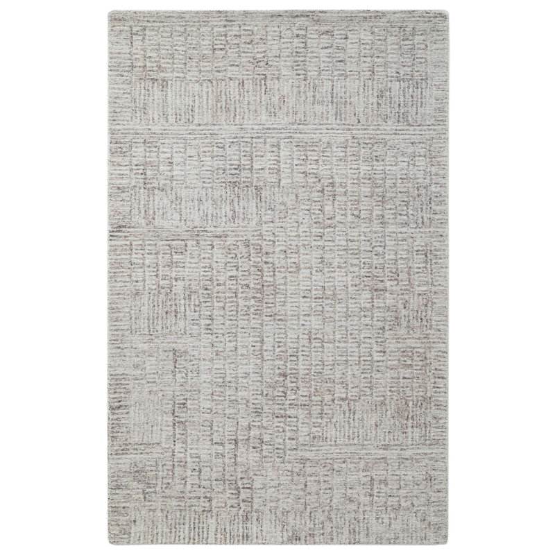 Tapis en laine touffeté à la main, Rectangle 7 pi 6 po x 9 pi 6 po
